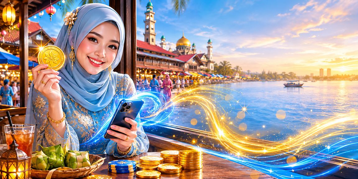 Pemain loteri di Kota Bharu menjelang Hari Raya
